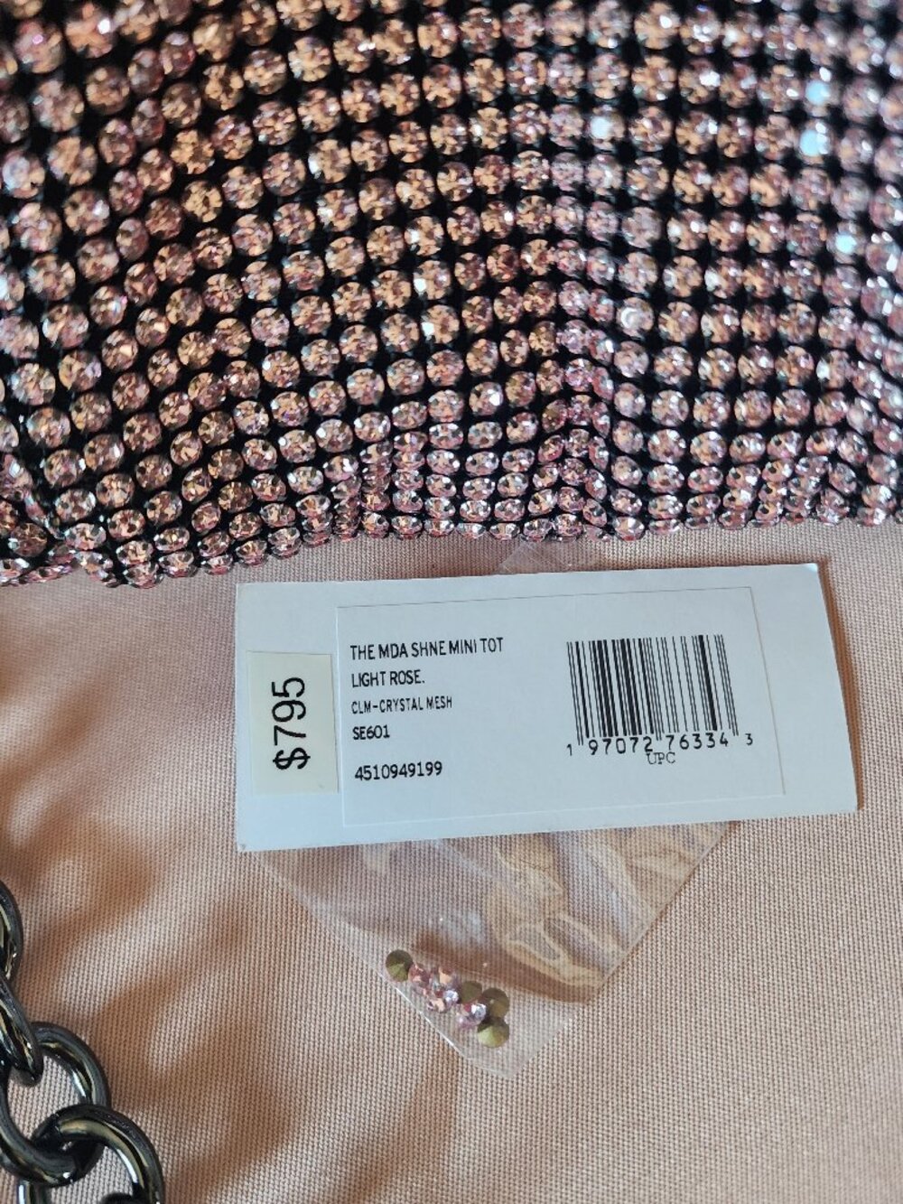 Stuart Weitzman Crystal Mini Bag "NEW" - Picture 3 of 16